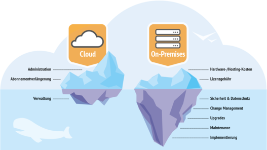 Vergleich Cloud und On Premises - Themen, Aufwände & Kosten