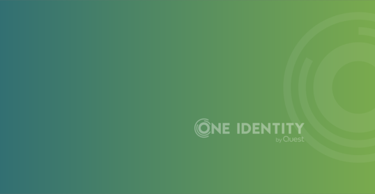 Titelbild OneIdentity by Quest