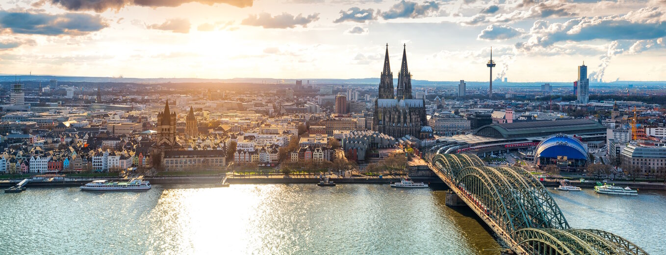 Blick auf den Kölner Dom