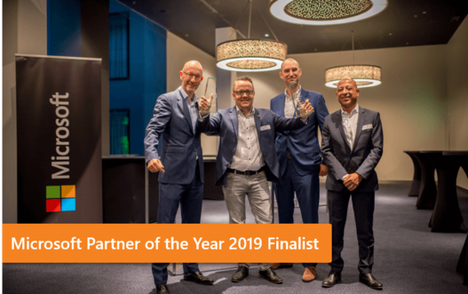 novaCapta Team bei der Schweizer Microsoft Partner of the Year Verleihung im Radisson Blu am Flughafen Zürich