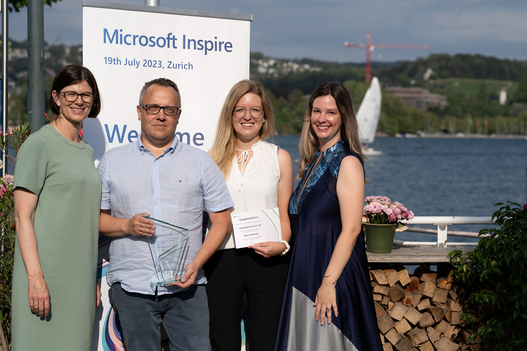 novaCapta ist Schweizer Microsoft Partner of the Year Award 2023