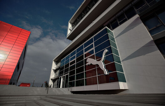 View of the PUMA Headquarters in Herzogenaurach